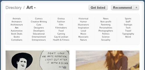 Tumblr directory