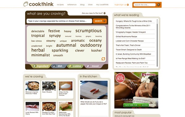 Cookthink website